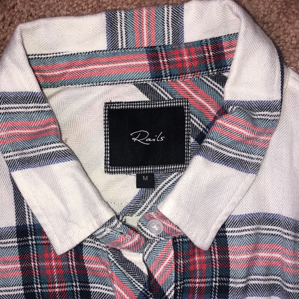 RAILS plaid flannel button down top✨